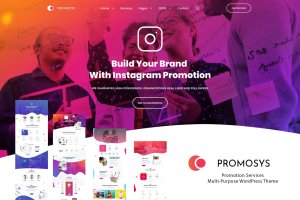 品牌推广服务网站主题模板 PromoSys Promotion Services