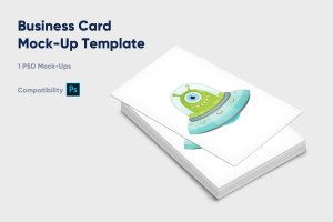 名片样机模板-卷2Business Card Mock-Up Template – Vol. 2
