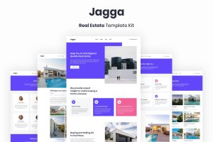 房地产租赁销售公司网站WordPress模板[for Elementor] Jagga – Real Estate Template Kit