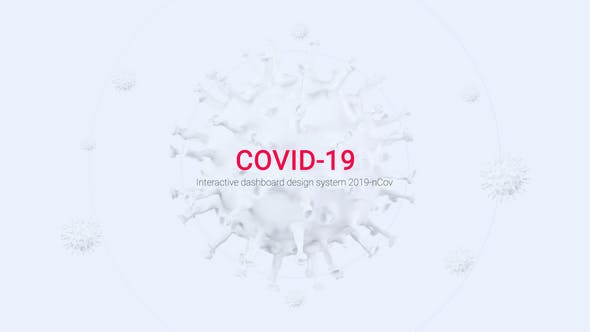 COVID-19冠状病毒渲染动画视频AE模板 Coronavirus COVID-19