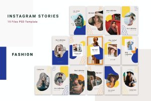 时尚服装品牌必备的Instagram故事模板 Instagram Stories Fashion