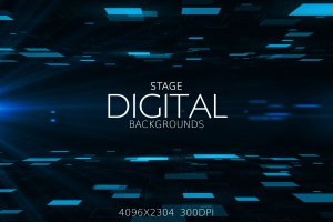 4K分辨率数字舞台背景图素材 Digital Stage Backgrounds