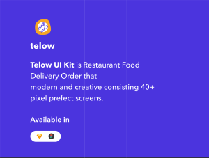 小咖下午茶：食品外卖交付主题iOS应用程序UI套件