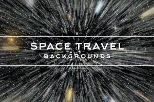 梦幻穿梭感太空宇宙空间背景 Space Travel Backgrounds
