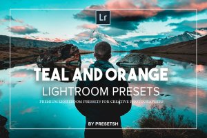 橙色&青色色调照片滤镜Lightroom预设 Orange and Teal Lightroom Presets