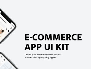 小咖下午茶：时尚的电子商务应用程序iOS UI套件