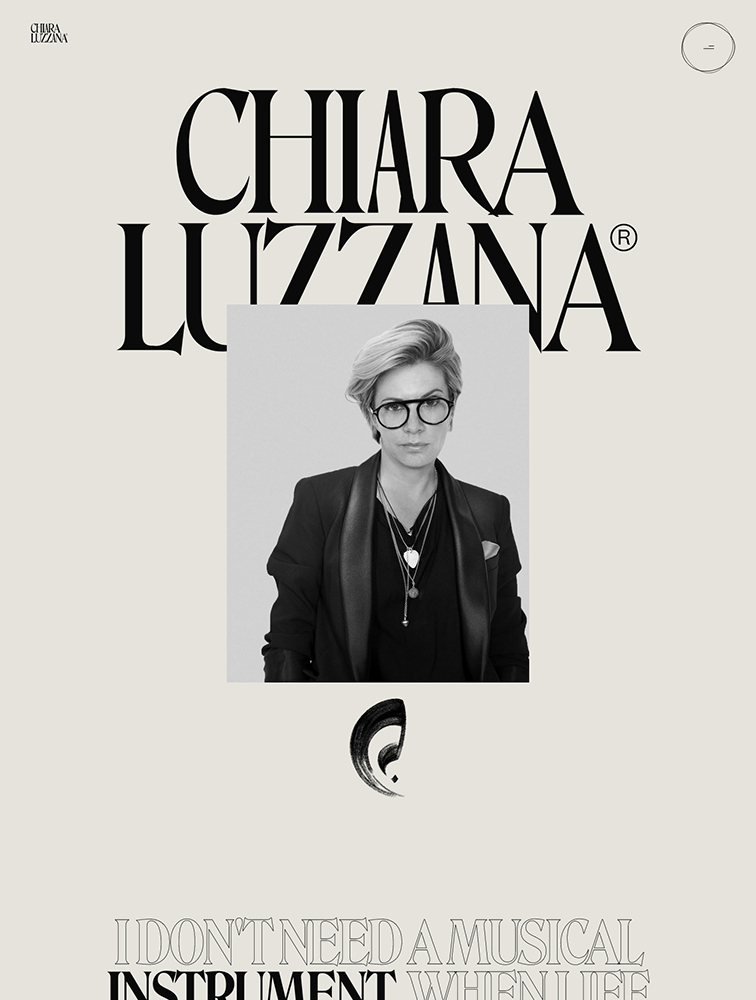 Chiara Luzzana音乐创作人网站