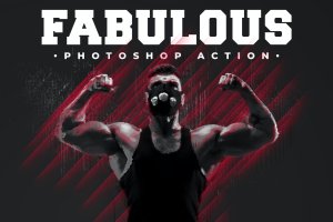 Fabulous创意艺术照片特效PS动作 Fabulous – Photoshop Action