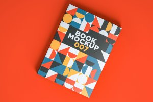 图书书籍封面设计样机模板v7 Book Mockup 007