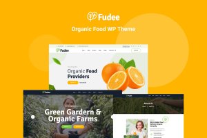 有机食品在线销售网站WordPress主题 Fudee – Organic Food Elementor WordPress Theme