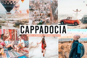 土耳其热气球旅行LR照片滤镜预设 Cappadocia Mobile & Desktop Lightroom Presets