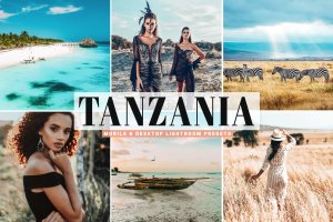 坦桑尼亚非洲旅行照片LR调色预设 Tanzania Mobile & Desktop Lightroom Presets