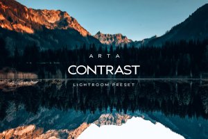 大自然山川风光景物Lightroom预设滤镜 ARTA Contrast Preset For Mobile and Desktop Light