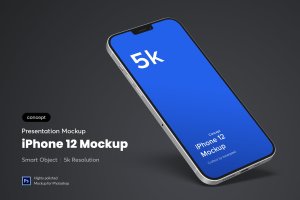 iPhone12苹果设备手机样机模板 iPhone 12 Mockup (Concept)