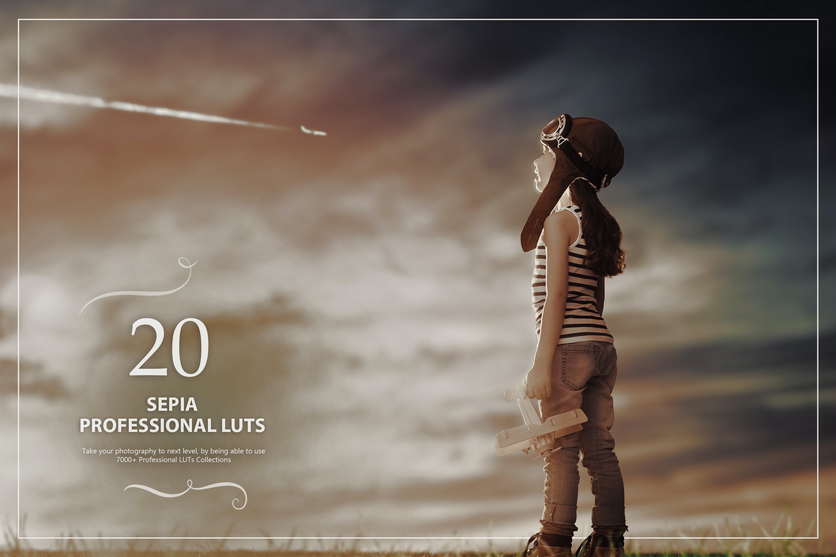 20个怀旧棕褐色Lightroom预设合集 20 Sepia LUTs Pack