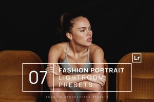 7款去饱和/褪色时尚效果Lightroom调色滤镜 7 Fashion Portrait Lightroom Presets + Mobile