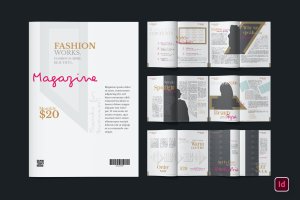 多用途时尚杂志设计模板 Multipurpose Fashion Magazine