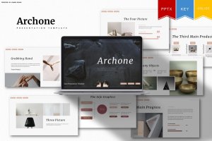 随性休闲ins风Google幻灯片模板 Archone | Powerpoint, Keynote, Google SlidesI