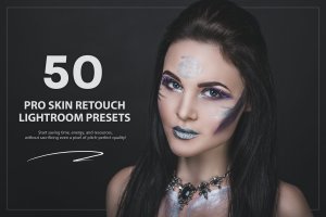 50个专业皮肤修饰Lightroom滤镜预设 50 PRO Skin Retouch Lightroom Presets