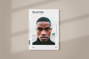 摄影杂志版式设计模板 Magazine Template | Art Files