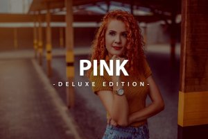 偏红暖色调照片后期Lightroom预设 Pink Deluxe Edition | For Mobile and Desktop
