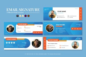 业务简介电子邮件签名模板 Business Profile – Email Signature