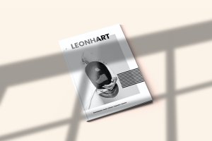 时尚简约风杂志设计模板 Leonhart – Magazine Template Indesign
