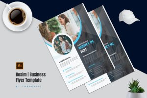 商业机构宣传海报素材 Bosim | Business Flyer Template