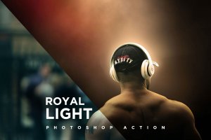 神圣梦幻光效Photoshop动作 Royal Light Photoshop Action