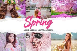 15个高级的春季摄影LR照片调色预设 Spring – 15 Premium Lightroom Presets