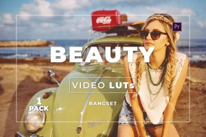 美女模特照片视频后期调色LUT预设包v1 Bangset Beauty Pack 1 Video LUTs