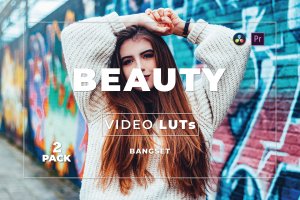 美女模特照片视频后期调色LUT预设包v2 Bangset Beauty Pack 2 Video LUTs