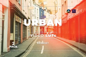街道城市照片视频后期调色LUT预设包v2 Bangset Urban Pack 2 Video LUTs
