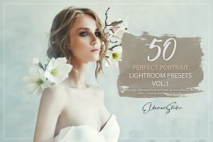 50个人物肖像照片后期修图LR预设v1 50 Perfect Portrait Lightroom Presets – Vol. 1