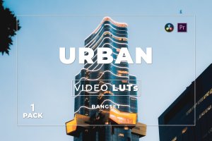 街道城市照片视频后期调色LUT预设包v1 Bangset Urban Pack 1 Video LUTs