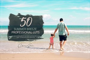 50个夏季美丽色调LUT预设素材 50 Summer Breeze LUTs Pack