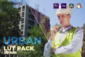 城市摄影LUT调色预设包 Titanium Urban LUT Pack (20 Luts)