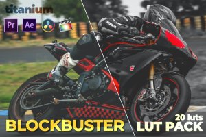 极限运动LUT调色预设包 Titanium Blockbuster LUT Pack (20 Luts)