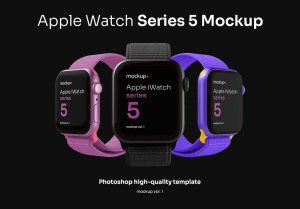 小咖下午茶：Apple Watch Series 5苹果智能手表高品质样机