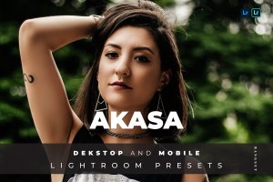 模特摄影Lightroom滤镜预设 Akasa Desktop and Mobile Lightroom Preset