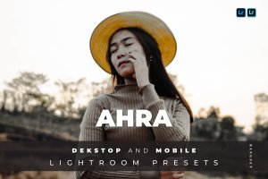 模特摄影LR调色预设 Ahra Desktop and Mobile Lightroom Preset