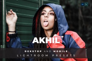 户外人像摄影LR调色滤镜 Akhil Desktop and Mobile Lightroom Preset
