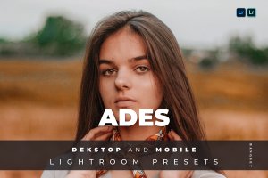 人物摄影Lightroom照片预设  Ades Desktop and Mobile Lightroom Preset