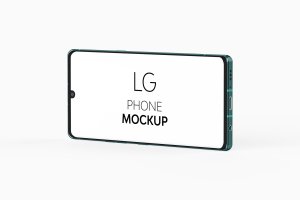LG Velvet智能手机样机v5 LG Phone Mockup