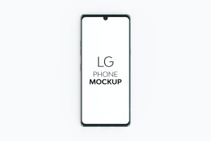 LG Velvet智能手机样机v7 LG Phone Mockup