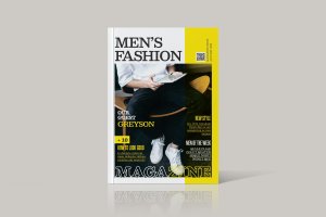 男士时尚服装画册模板 Men’s Fashion Magazine