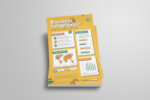 多用途企业业务宣传信息图表素材 Business Infographic