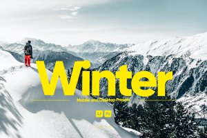 冬季摄影LR调色滤镜 ARTA – Winter Presets for Lightroom