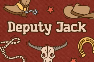 西部牛仔儿童卡通衬线字体素材 Deputy Jack – Western Kids Font
