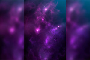紫色星空手机壁纸高清图片韩国素材[psd]